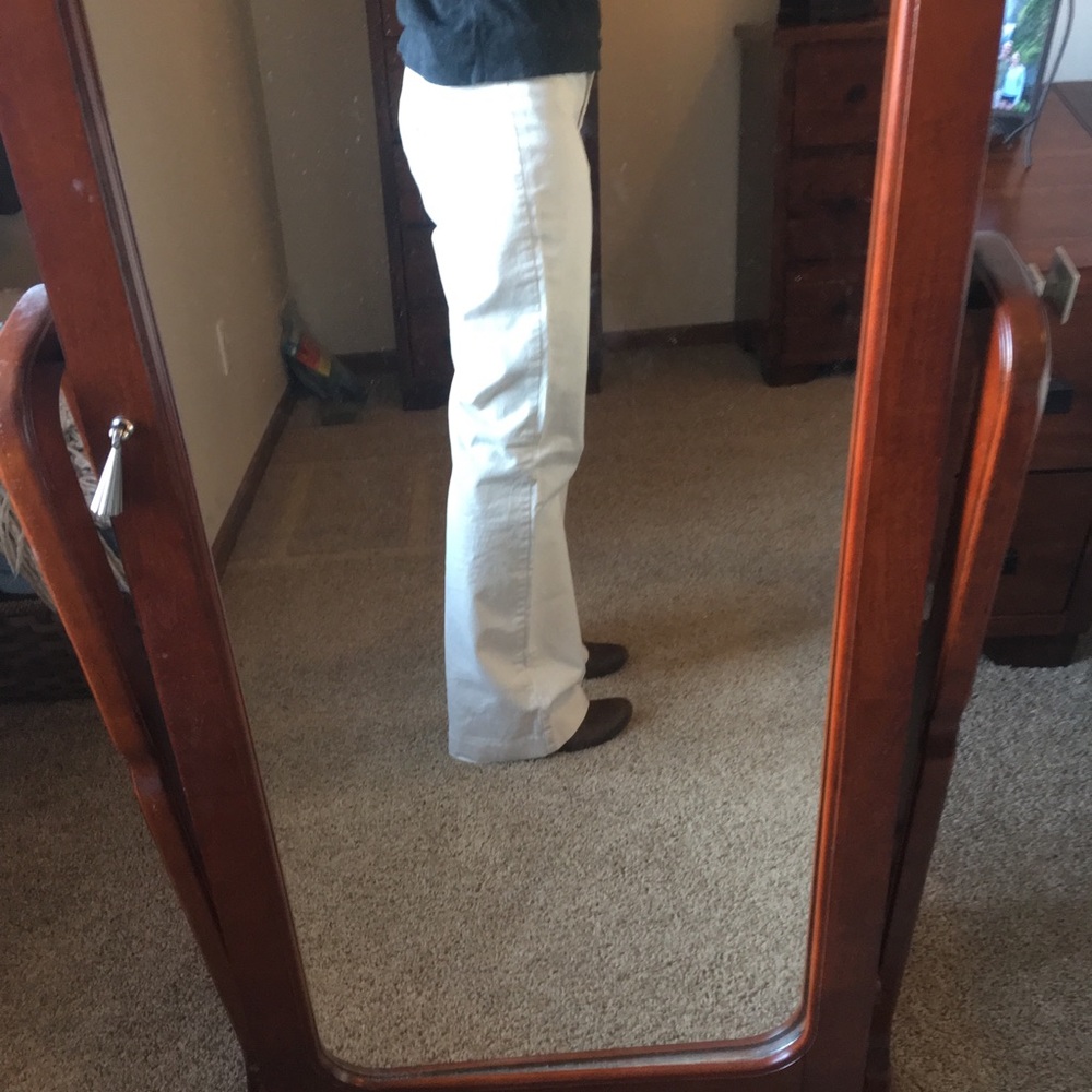 Express Editor Khaki Bootcut Dress Pants sz 6